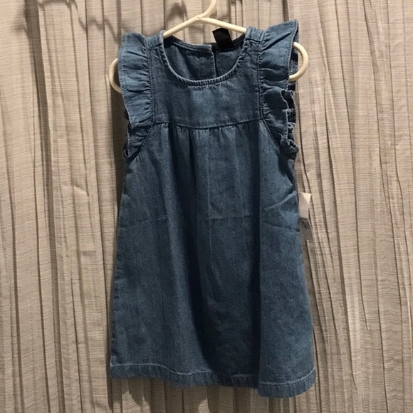 GAP DENIM GAP DISNEY BCGC GIRL TODDLER SIZE 3 NWT 3 PIECE 1 PAIR JEANS 2 DRESSES - Picture 9 of 11